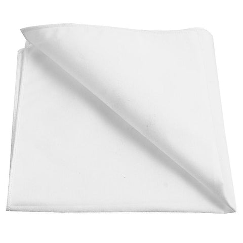 23x23x0.1cm unisex Handkerchiefs 1pc Pure Cotton Handkerchief Cotton Handkerchiefs White Hand Towel Men Use