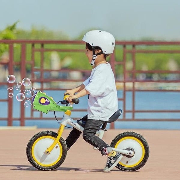 Bubble Blowing Toys Bike Bubble Machine Automatic Bubble Blower Maker Install On Bicycle For Kids Ch