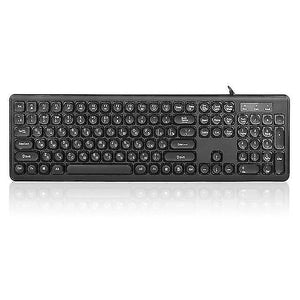 Remote controls wired russian keyboard support multimedia computer keyboard 108 keys for pc laptop ergonomic