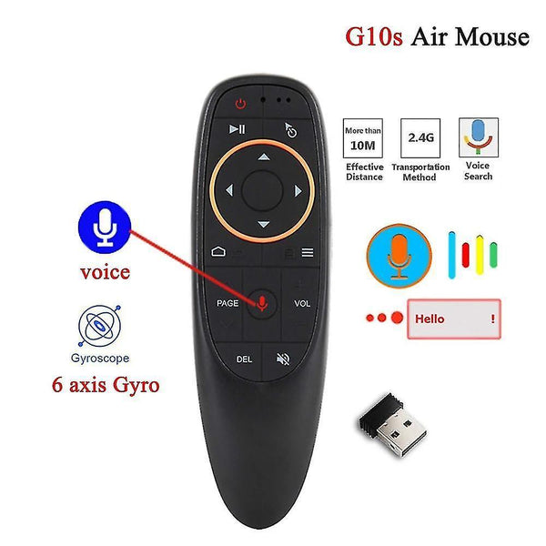 Remote controls g10 g10s voice remote control bluetooth air remote mouse 2.4G wireless gyroscope for android tv box