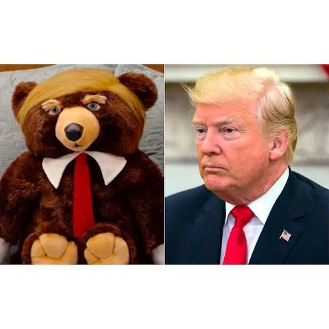 Stuffed Animals Donald Trump Bear Plush Toys USA President Bear