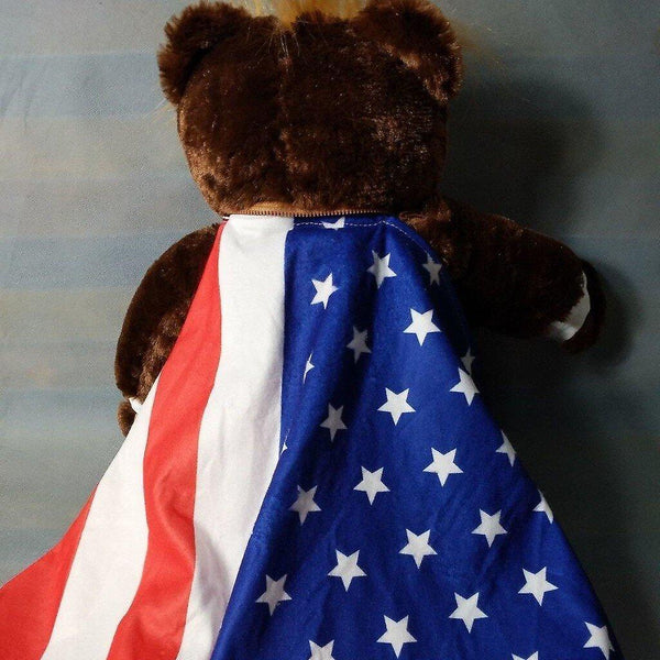 Stuffed Animals Donald Trump Bear Plush Toys USA President Bear