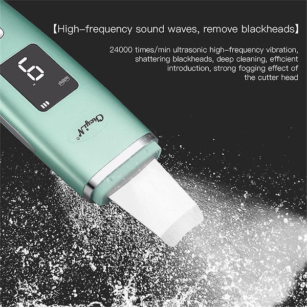 Anti-aging skin care kits ultrasonic vibration blackhead remover deep cleansing face scrubber pore cleaner |skin scrubber