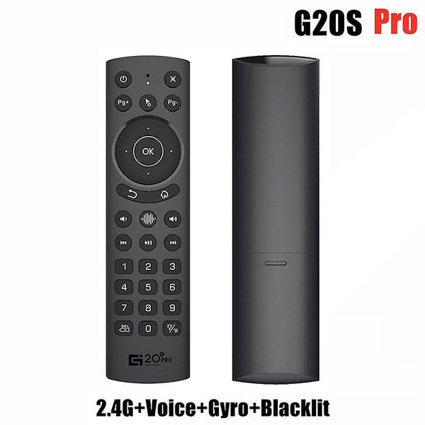 Remote controls g20s pro 2.4G wireless smart voice backlit air mouse remote control for pc android tv box x96