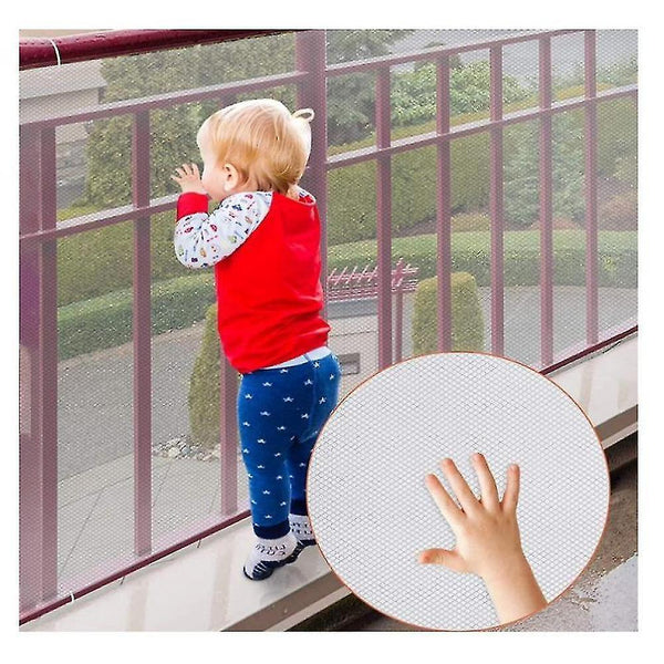 Baby Safety Rails 3m Child Safety Net Durable Guards Net Kids Safety Indoor Stairs Balcony Cafe Brow