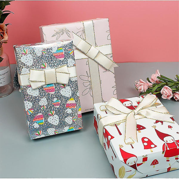 Wrapping Paper Christmas gift Package  Christmas gift Packaging Paper  8 Pieces Of 50 * 70 Cm 1 Piec