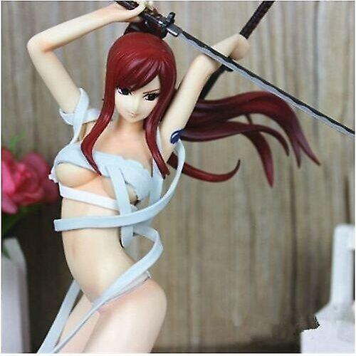 Video Game Consoles Anime Fairy Tail Erza Scarlet 1/8 PVC Figures Toy