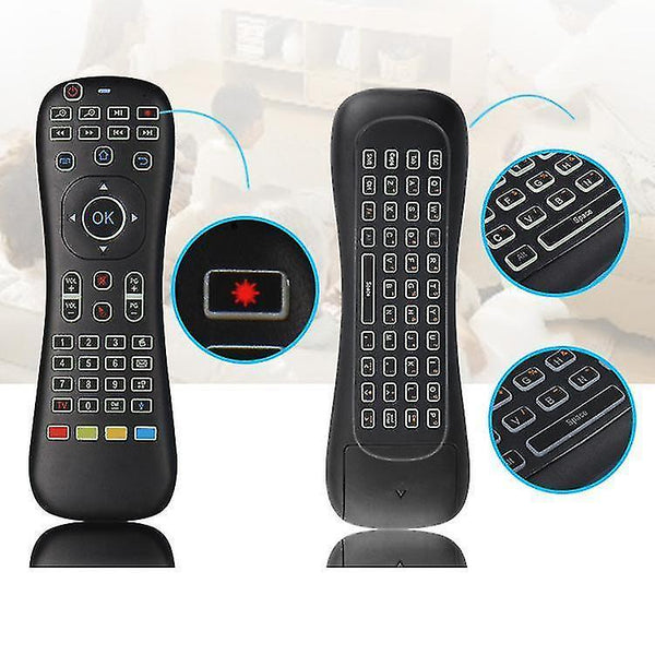 Remote controls tk628 smart remote control  air mouse and keyboard  infrared voice backlit 2.4G tv wireless remote