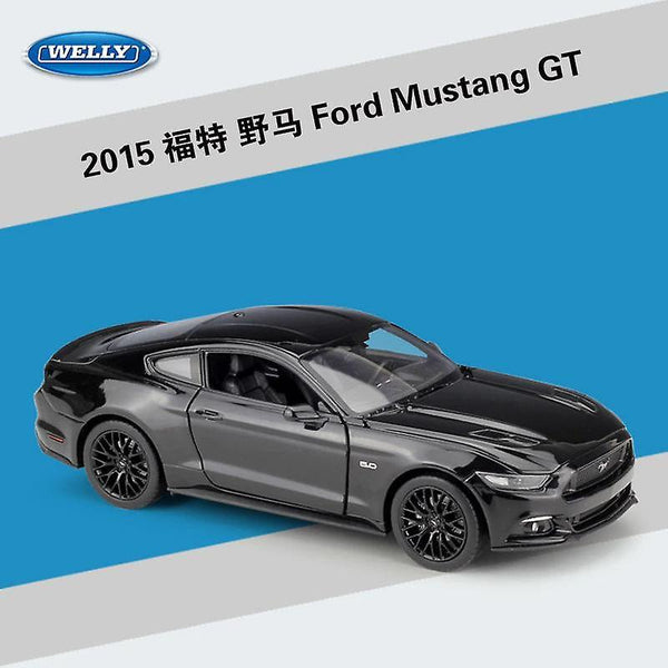 Toy cars ford mustang gt vehicle pull back cars model