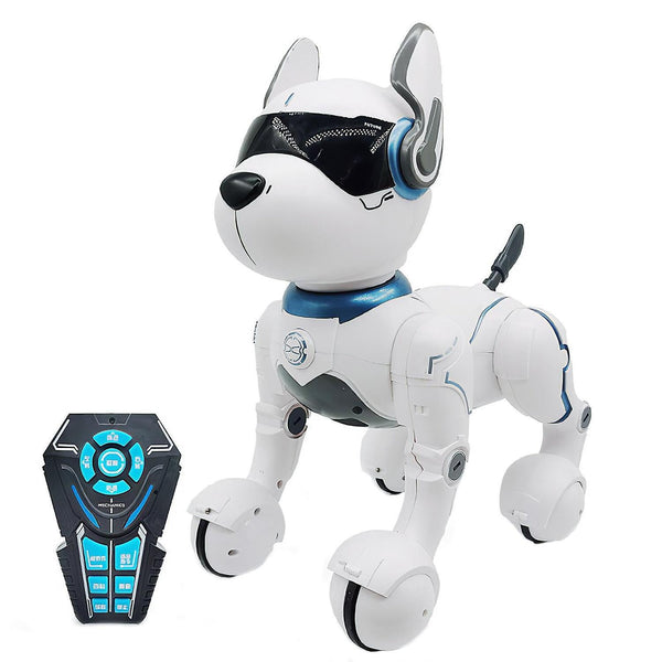 Digital Cameras Electronic Animal Pets RC Robot Dog Voice Remote Control Toys Music Song Toy RC Toys