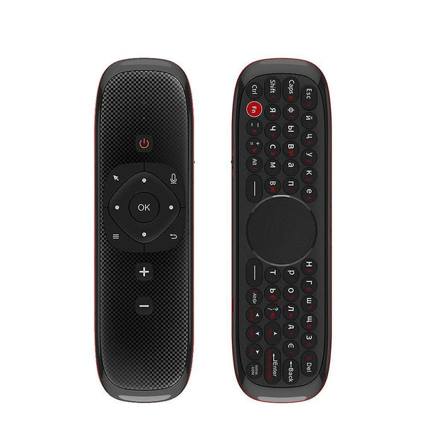 Remote controls w2 2.4G air mouse wireless keyboard with touchpad mouse infrared remote control english version