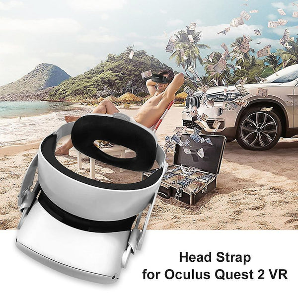 3D Glasses Adjustable Head Strap With Memory Foam VR Accessories For Oculus Quest 2 VR Headset|3D Gl