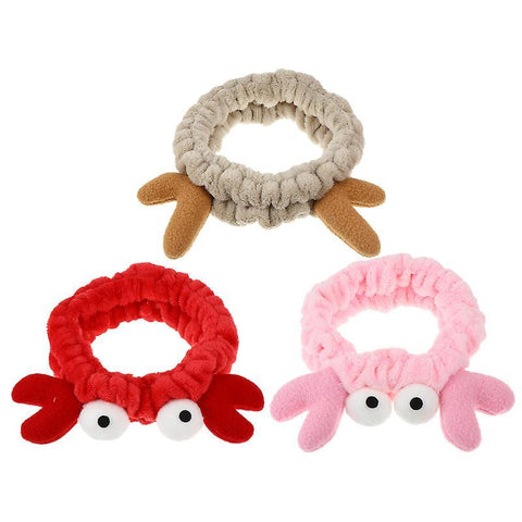 20X16X5CM unisex Headbands 3pcs Woman Face Washing Hair Bands Make Up Hair Accessories Cosmetic Headbands