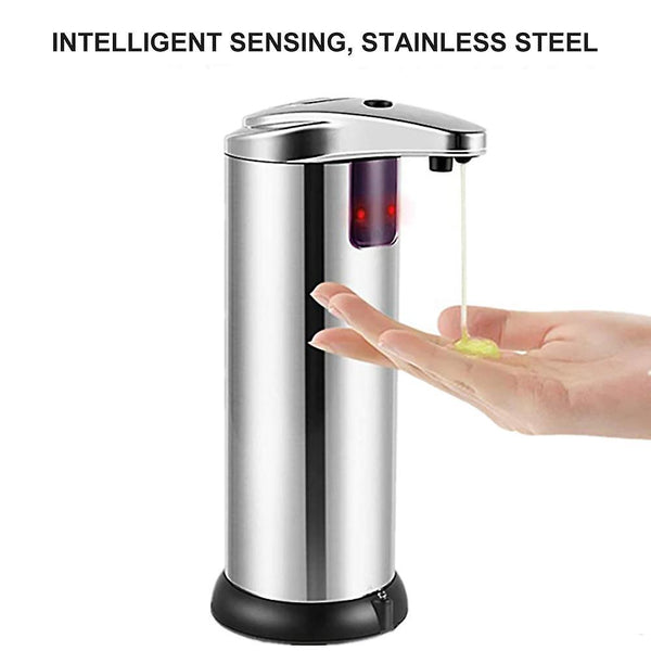 Soap Lotion Dispensers Stainless Steel Automatic Soap Dispenser Infrared Sensor Touchless Sanitizer