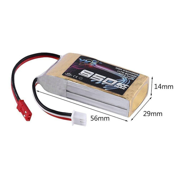 Remote control helicopters yks 7.4V 850mah 20c max 30c lipo battery for rc helicopter plane aircraft