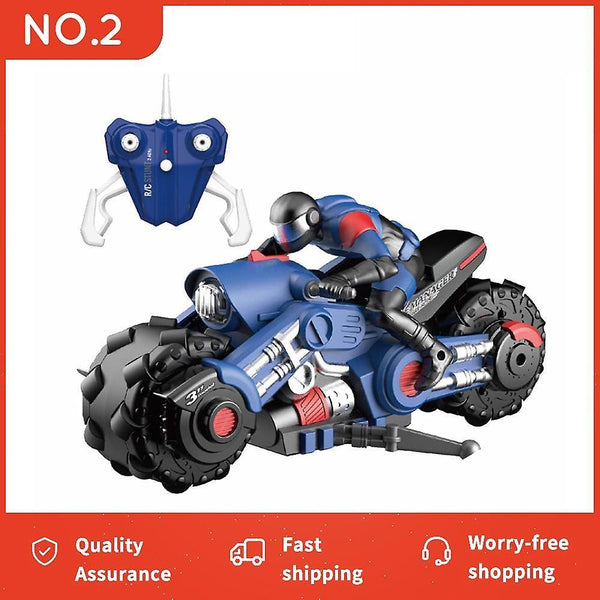 Remote Control Motorcycles RC Stunt Car Motorcycle Electric 360 Degree Drift Racing Motorbike Boy To