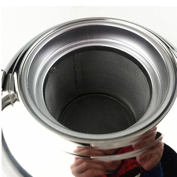 Coffee tea sets large capacity stainless steel teapot container coffee pot kettle filter 1.5L