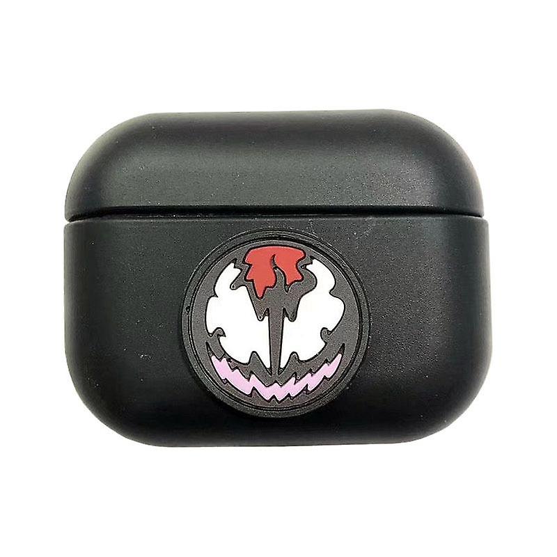 Protective case Avengers silicone case for Apple AirPods Pro Black （Venom）