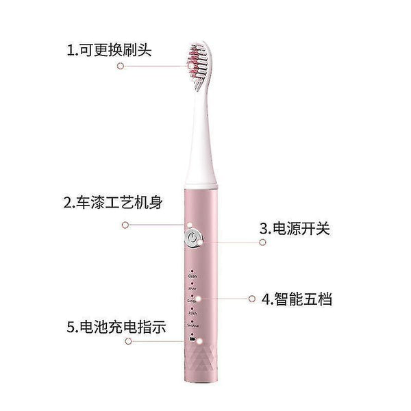 Toothbrushes home-charged adult electric toothbrush smart electric toothbrush tooth brush electric red