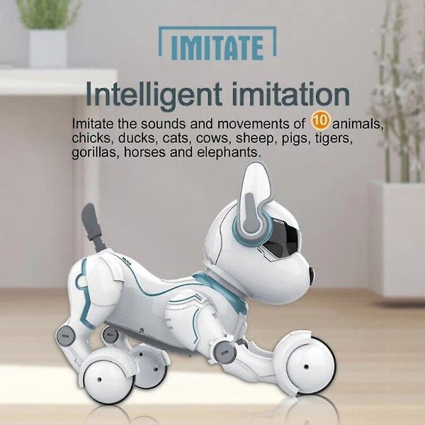 Robotic Toys Intelligent Smart Electronic Singing Pet RC Toy Robot Dog Model With Light Sound|RC Rob