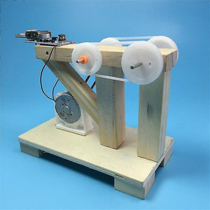 For DIY Hand Crank Generator Scientific Education Material Assemble Model Kids Student Classroom Man