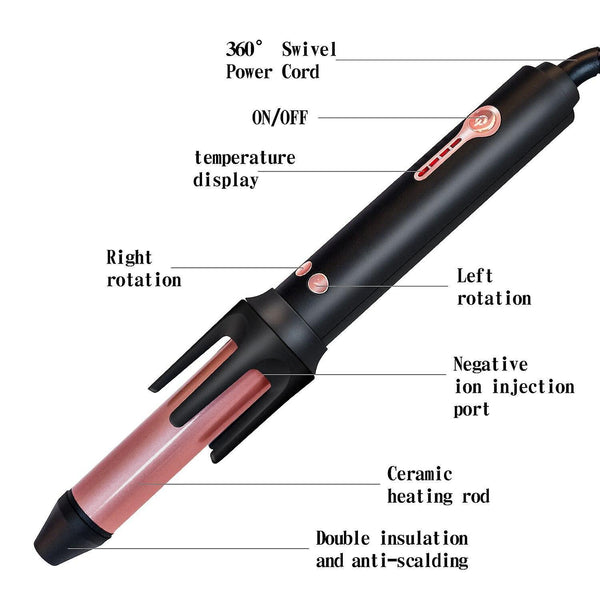 Curling irons automatic rotating hair curler household travel ceramic curling iron for the lazy |curling irons