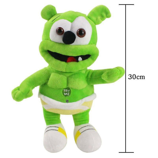 Stuffed Animals Singing I AM A GUMMY BEAR Musical Gummibar Plush Dolls 12" Teddy Toys Kid Christmas