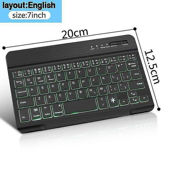 Remote controls rgb bluetooth keyboard and mouse set russian spainish wireless keyboard mouse combo rechargeable rgb