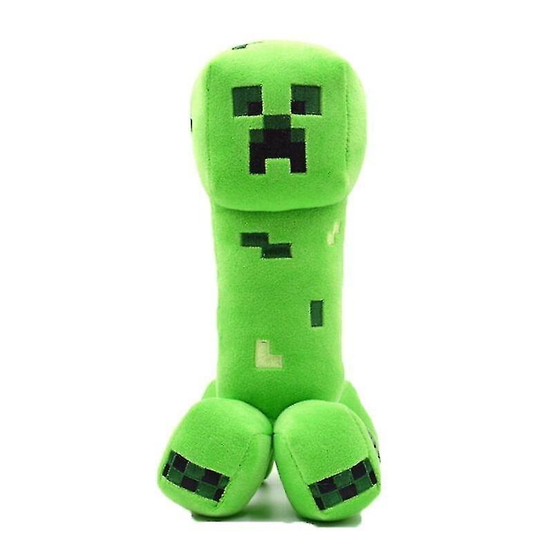 Stuffed animals green doll-25cm minecraft creeper enderman plush toy pixel doll