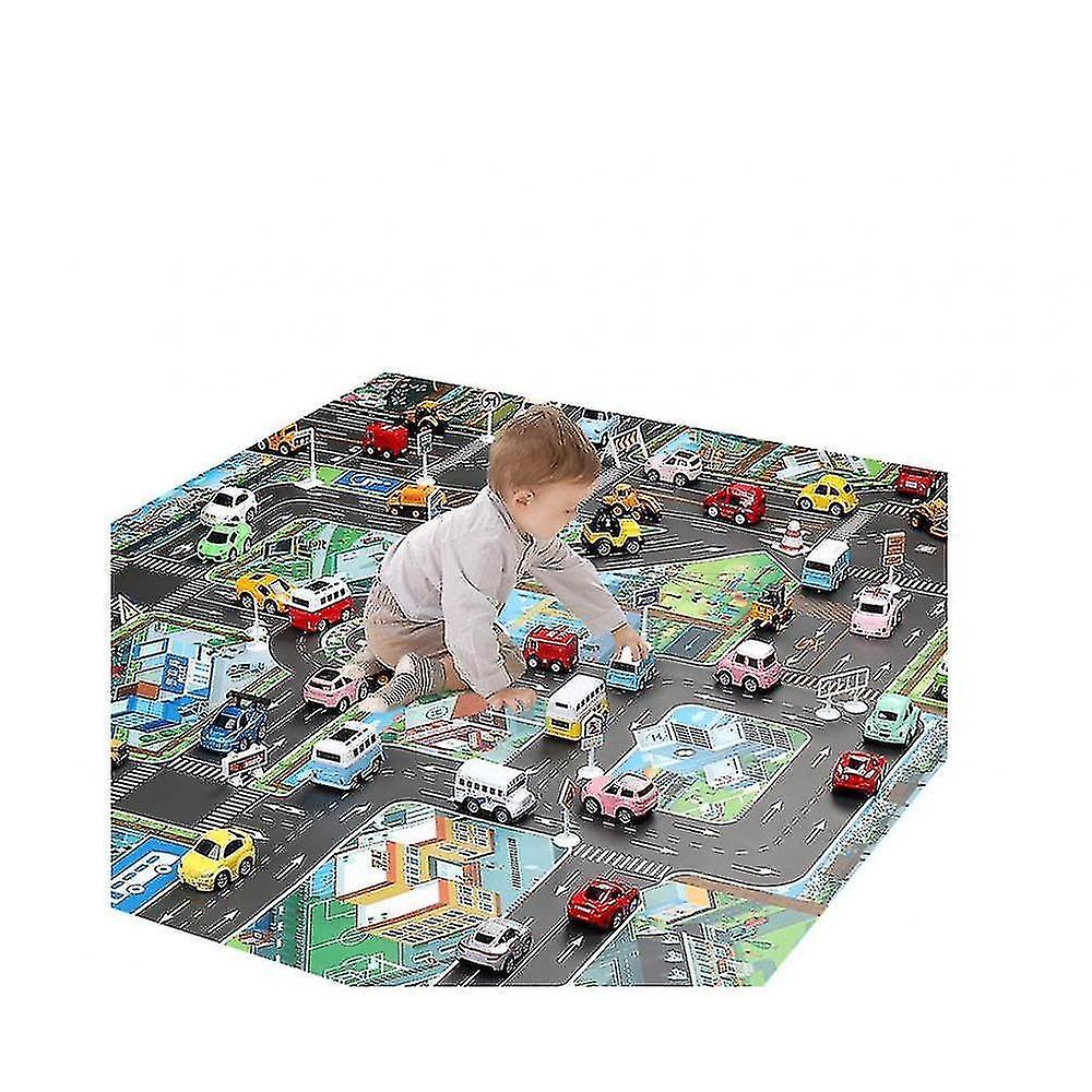 Play mats gyms kids carpet playmat educational road traffic play mat