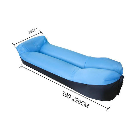 Pool floats loungers homemiyn inflatable sofa recliner outdoor portable sofa garden outdoor indoor 220x70cm yellow