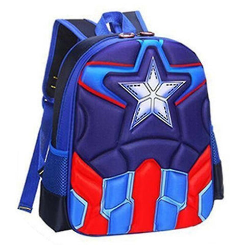 Backpacks captain america kids boy superhero bags spiderman backpack rucksack child school bags satchel