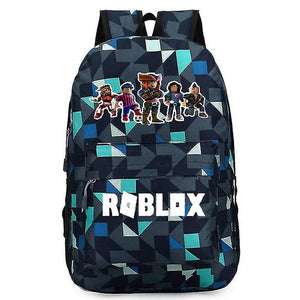 Backpacks 5 figure roblox backpack kids school bag boy handbag travel