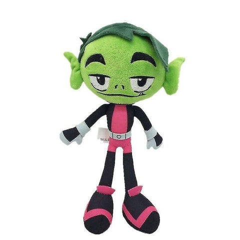 Stuffed animals beast boy 10 quot; Teen titans robin cartoon go plush toy christmas gift