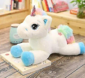 Action toy figures white 80cm plush unicorn teddy stuffed soft cuddly toy horse 80cm