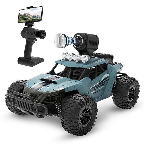 Toy cars 2 batteries deerc de36w wifi rc car camera hd 720p fpv rc car toys for children rc trucks blue