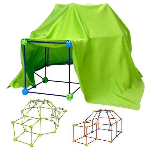 Binoculars build your own den set kit play construction fort tent building kid diy tent toy