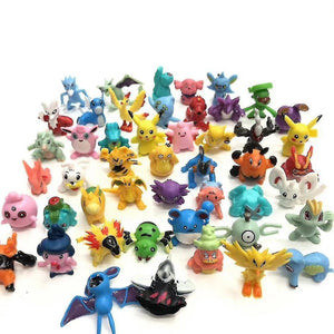 删除Action toy figures 144pcs pokemon go figure toy pikachu cute anime doll model