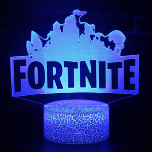 删除Christmas gift kids 3D Lamp 7 color Change Touch Light USB Remote Control Art Deco Make Fortnite YZ1