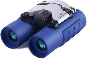 Christmas gift kids Kids Binoculars for 3 12 Year Old Boys Girls Children Shock Proof High Resolution Binoculars for Kids Xmas Outdoor Toys Blue