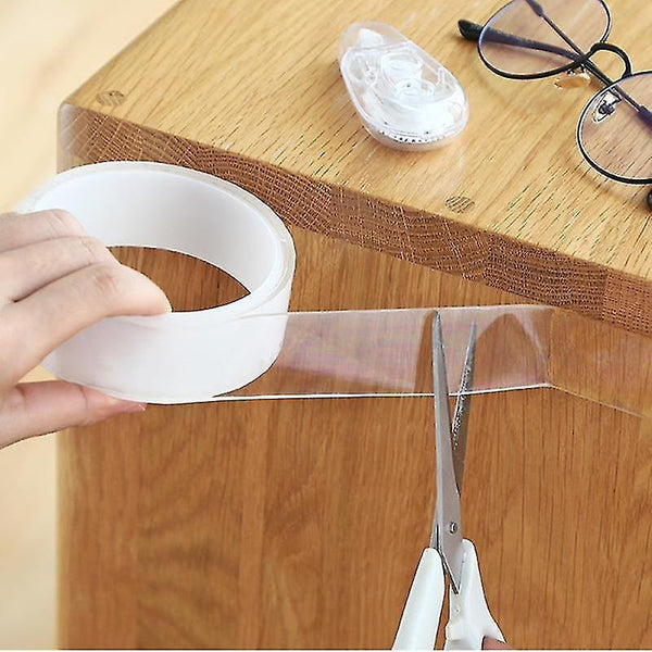 Fusible tape 5 m reusable transparent nano magic double sided tape