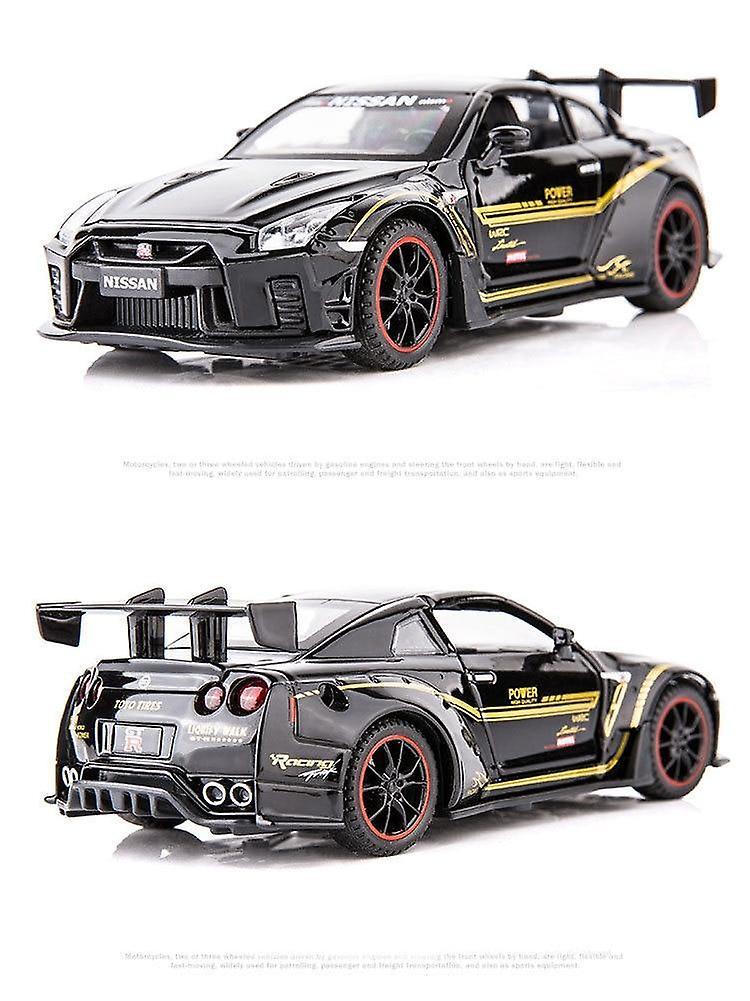 Toy Cars 1:32 Nissan GTR R35 Die Cast Alloy Car Model Supercar Boy Christmas gift Collectibles Child