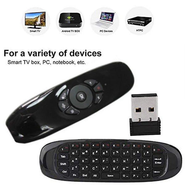 Remote controls c120 multi-language version wireless air mouse mini keyboard mouse somatosensory gyroscope