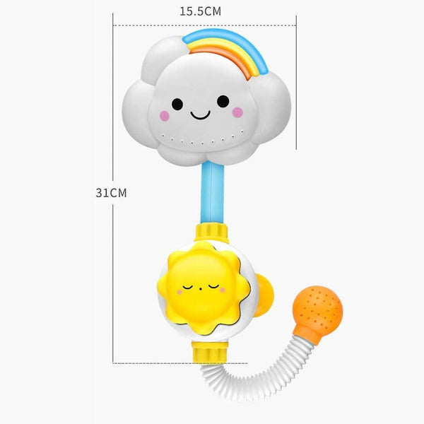 Baby Shower Toys Clouds Water Feature Shower With Shower Head Bath Toys