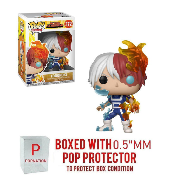 Action Toy Figures Funko Pop My Hero Academia : Todoroki #372 Vinyl Figure w/0.5mm Case "MINT" Chris