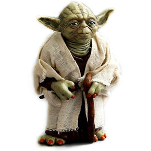 Video Game Consoles 13cm Star Wars Master Yoda Jedi Figure Collectible Model Toy Doll Christmas gift