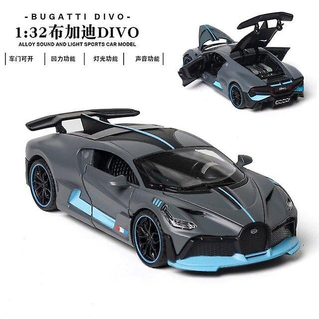 Toy Cars 1:32 Bugatti Veyron Divo Alloy Car Model Toy Metal Diecasts Pull Back Vehicles Toy Auto Chr