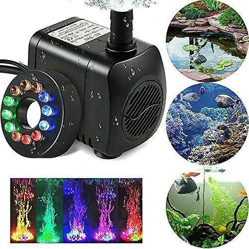 Pool  fountain pond pumps led light electric submersible fountain water pump pond pool garden