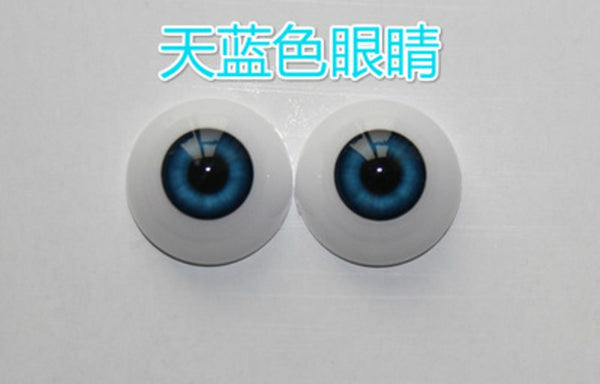 Action toy figures diy dolls eye accessories acrylic eyes reborn baby docka eyes blue brown green