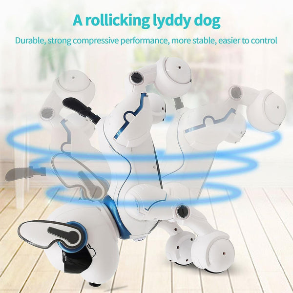 Digital Cameras Electronic Animal Pets RC Robot Dog Voice Remote Control Toys Music Song Toy RC Toys